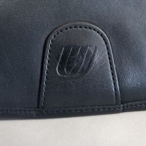 United Airlines 1999 Black Leather, Stewardess Flight bag